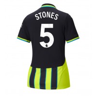 Manchester City John Stones #5 Vonkajší Ženy futbalový dres 2024-25 Krátky Rukáv